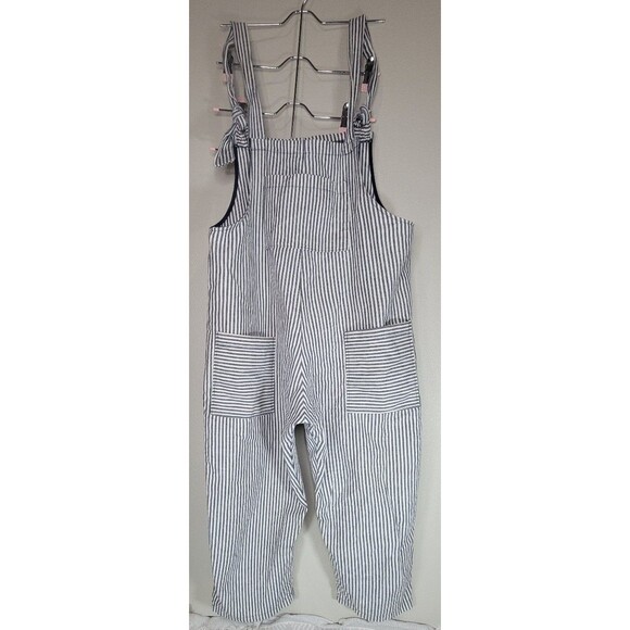 Altar Houseline “Cassie Coverall Railroad Stripe”  100% Hemp, Unisex Overall - Picture 4 of 11